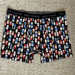 Pair of Thieves Underwear Colorful Beer Bottles and Cans Size XXL
